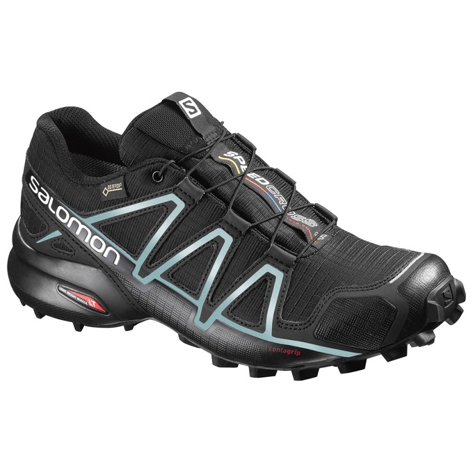 Zapatillas Trail Running Salomon Mujer Negras - Salomon Argentina SPEEDCROSS 4 GTX® W ,235781-DCY